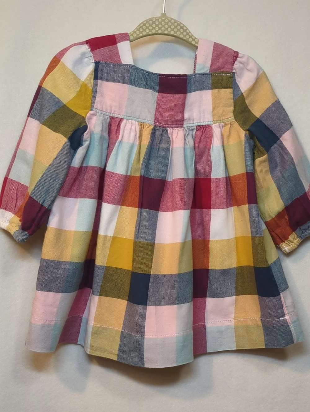 Plaid Flannel Baby Gap Dress 6-12 months